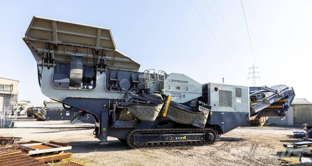 Lippmann 1200 j-e Mobile crushers