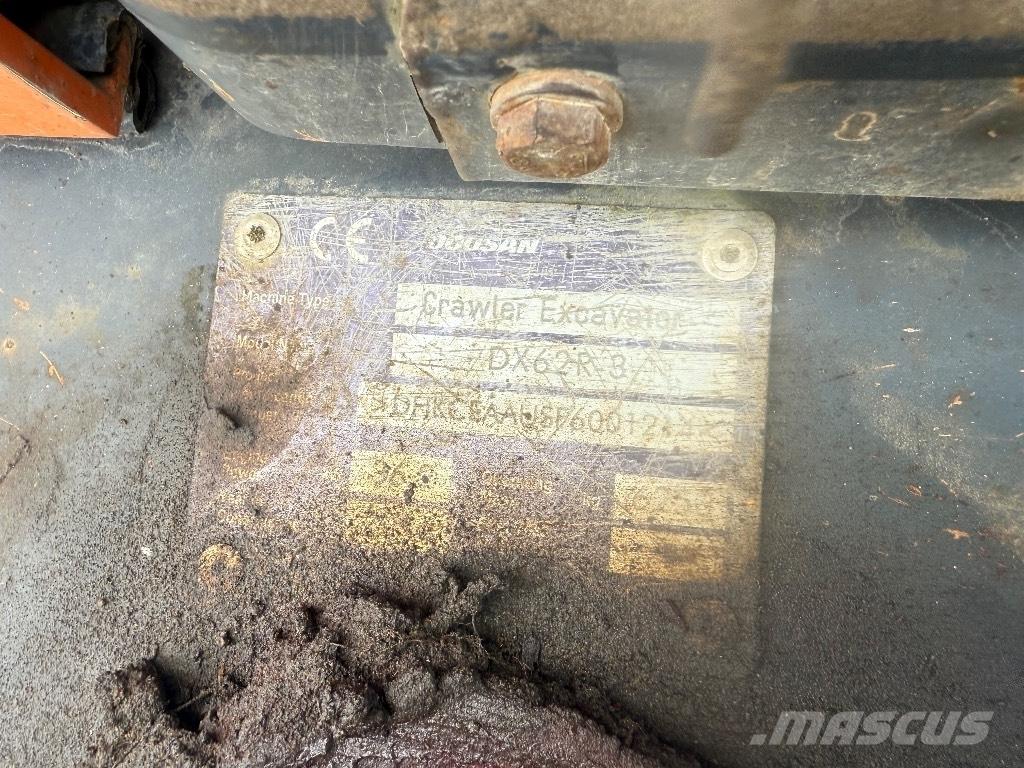 Doosan DX 62 R-3 Mini excavators < 7t (Mini diggers)