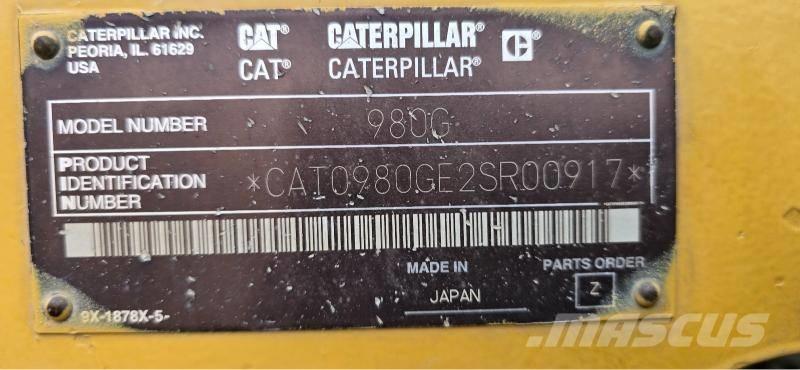 CAT 980G Wheel loaders