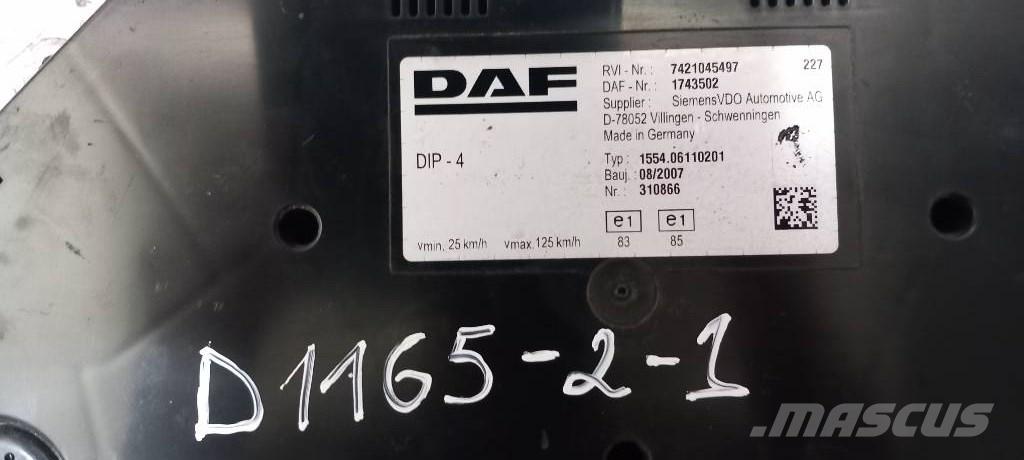 DAF LF 45.     1743502 Electronics