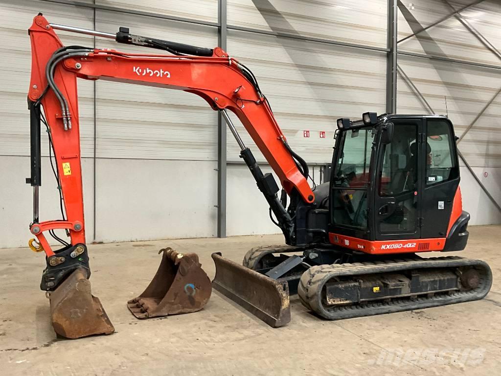 Kubota KX 080-4 A 2 Mini excavators  7t - 12t