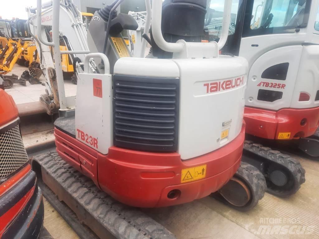 Takeuchi TB23R Mini excavators < 7t (Mini diggers)