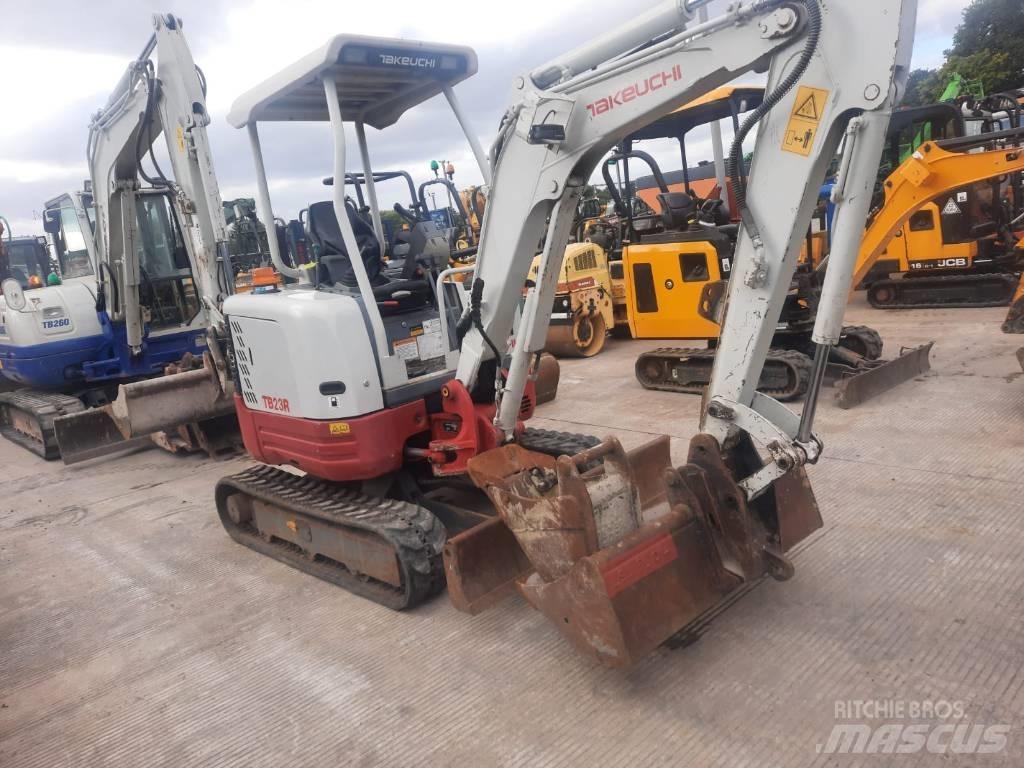 Takeuchi TB23R Mini excavators < 7t (Mini diggers)
