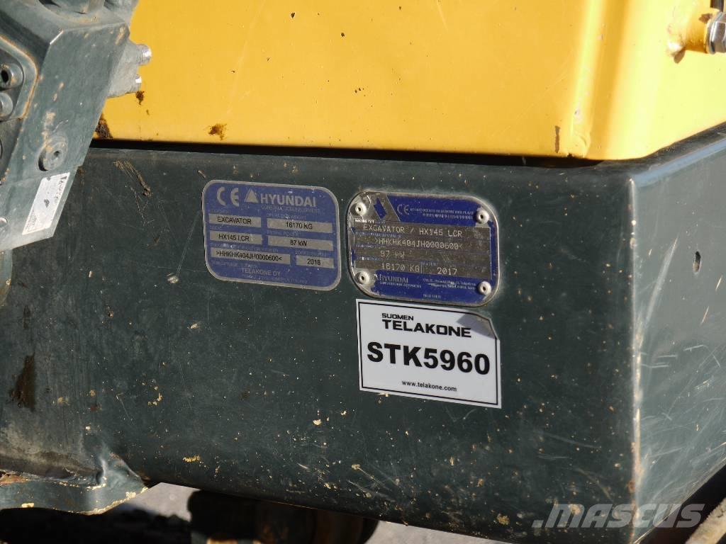 Hyundai HX 145 LCRD Crawler excavators