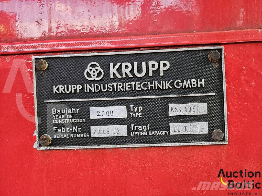 Krupp KMK 4060 Truck mounted cranes