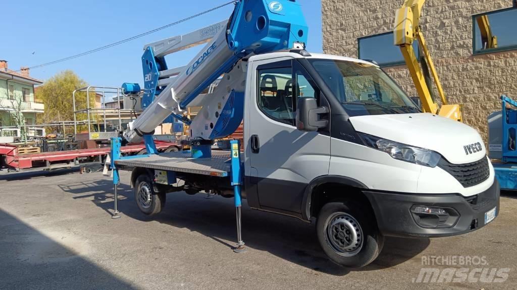 Socage 20D Truck mounted platforms