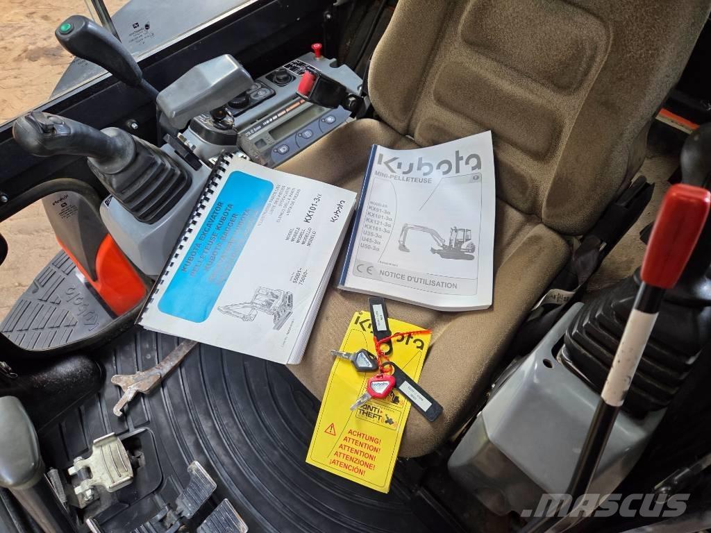 Kubota KX 101-3 A Mini excavators < 7t (Mini diggers)