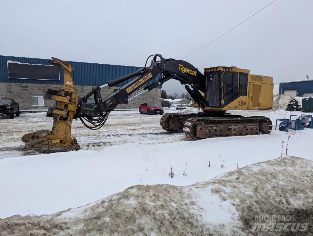 Tigercat X870D Feller bunchers