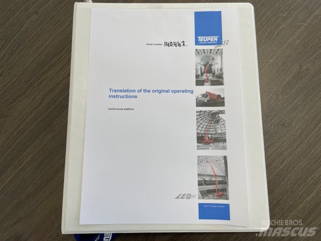 Teupen Leo 50 GT Articulated boom lifts
