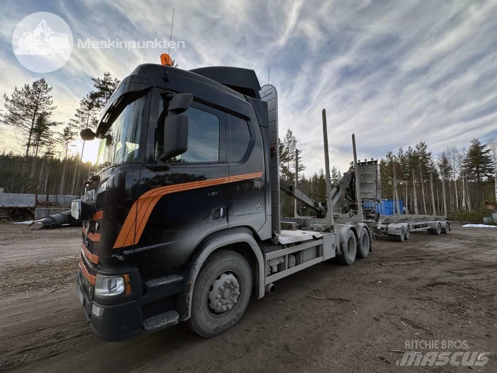 Scania R 650 Ekipage Timber trucks