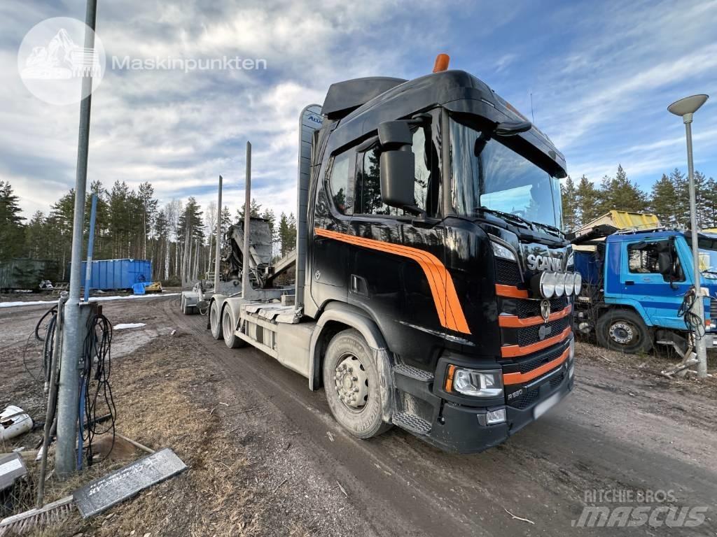 Scania R 650 Ekipage Timber trucks