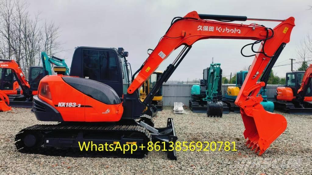 Kubota KX 183 Crawler excavators