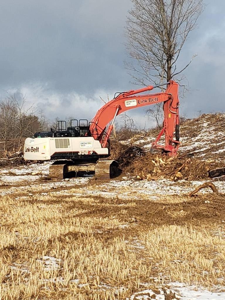 Link-Belt 350 X4 Crawler excavators
