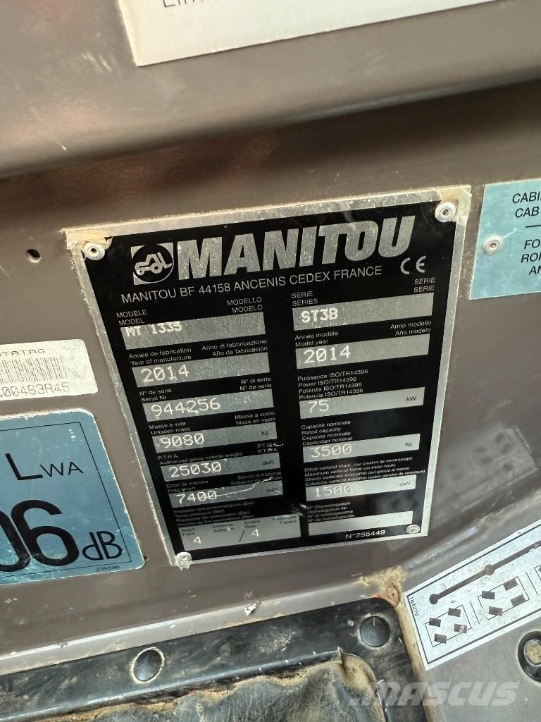 Manitou MT 1335 ST3B Telescopic handlers