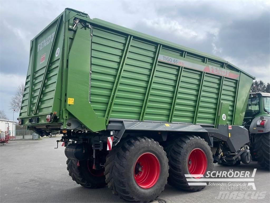 Fendt TIGO 65 XR Self-loading trailers