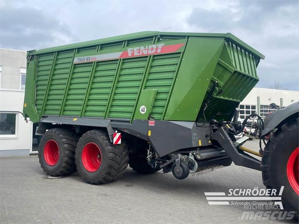 Fendt TIGO 65 XR Self-loading trailers