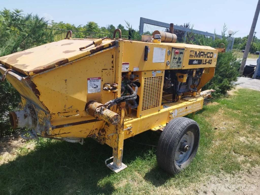 Mayco LS-40 Concrete pumps