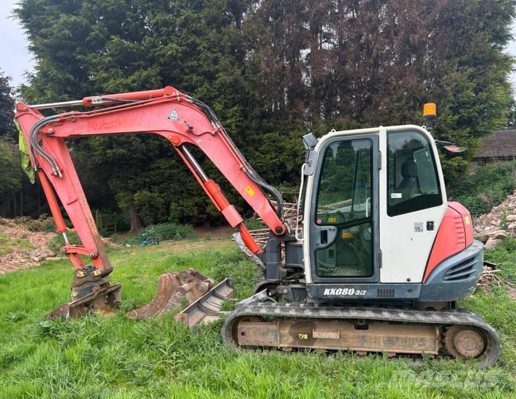 Kubota KX 080-3 Mini excavators  7t - 12t