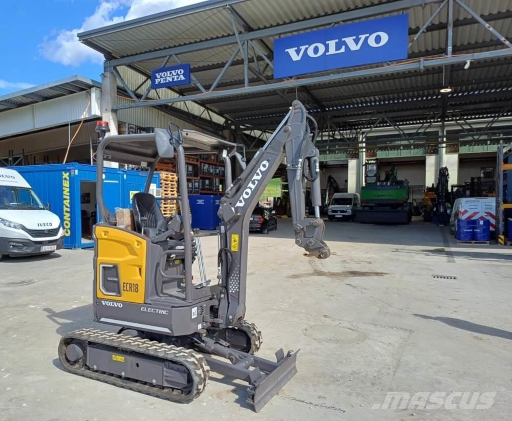 Volvo JECR18E Mini excavators < 7t (Mini diggers)