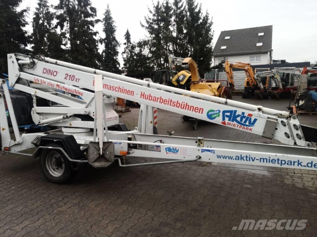 Dino 210 XT Trailer mounted platforms