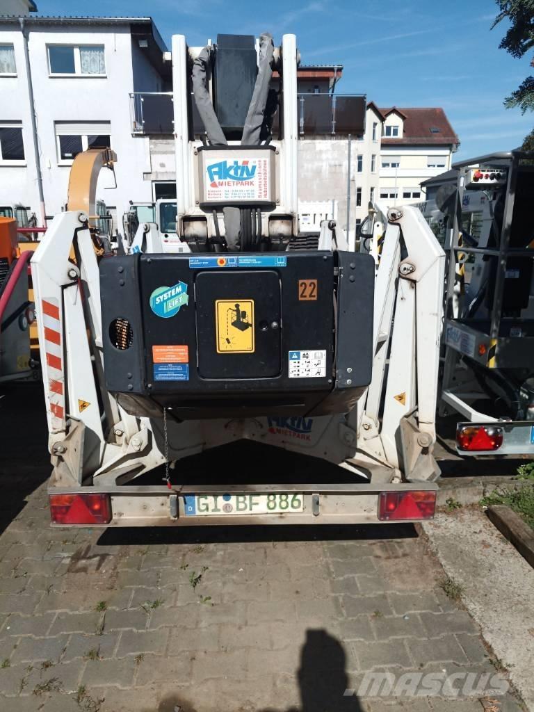 Dino 210 XT Trailer mounted platforms