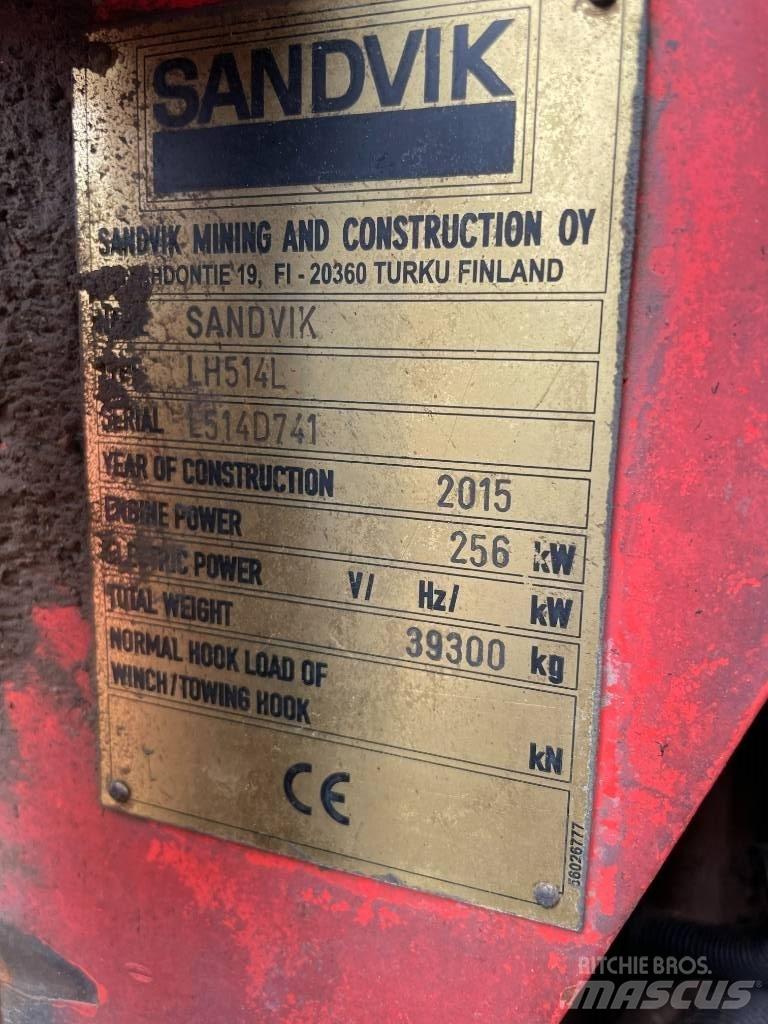 Sandvik LH 514 Underground Loaders
