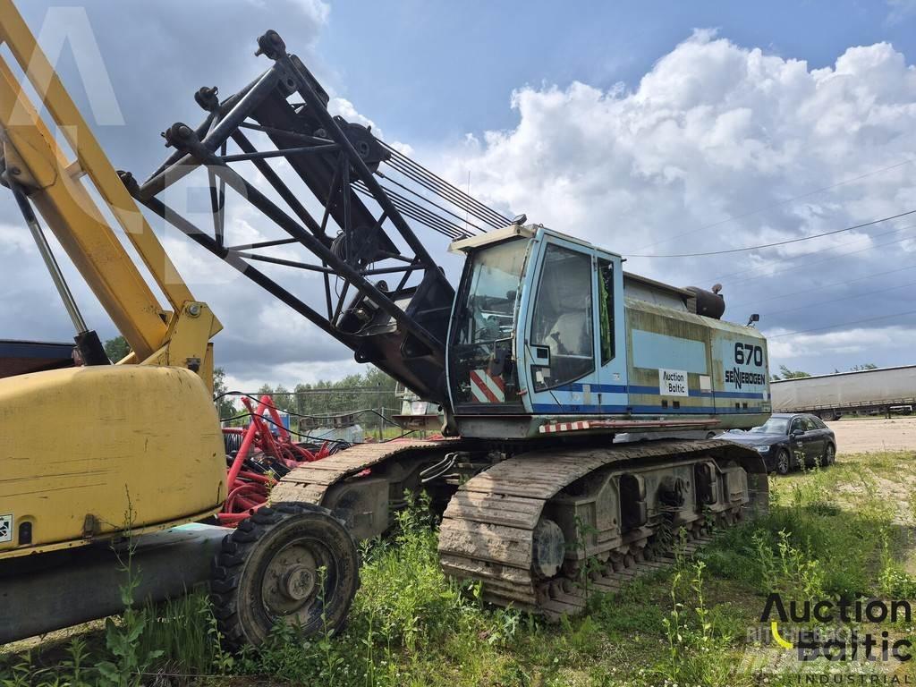 Sennebogen 670R Track mounted cranes