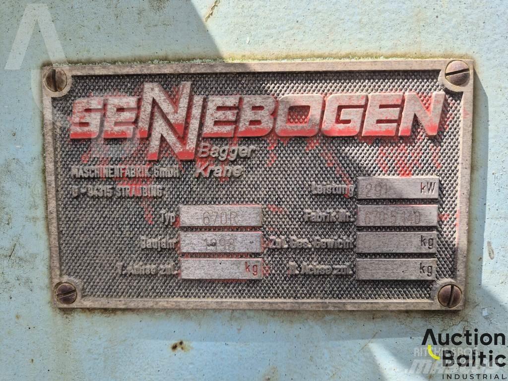 Sennebogen 670R Track mounted cranes