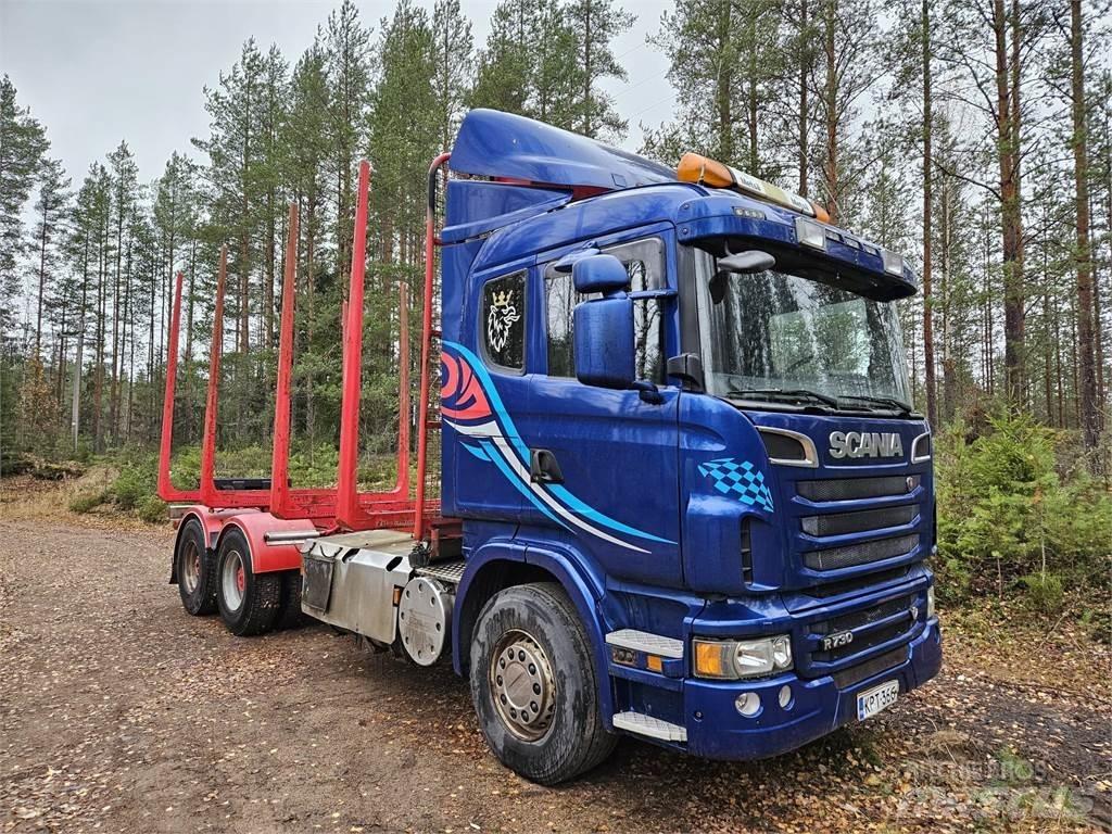 Scania R 730 Timber trucks