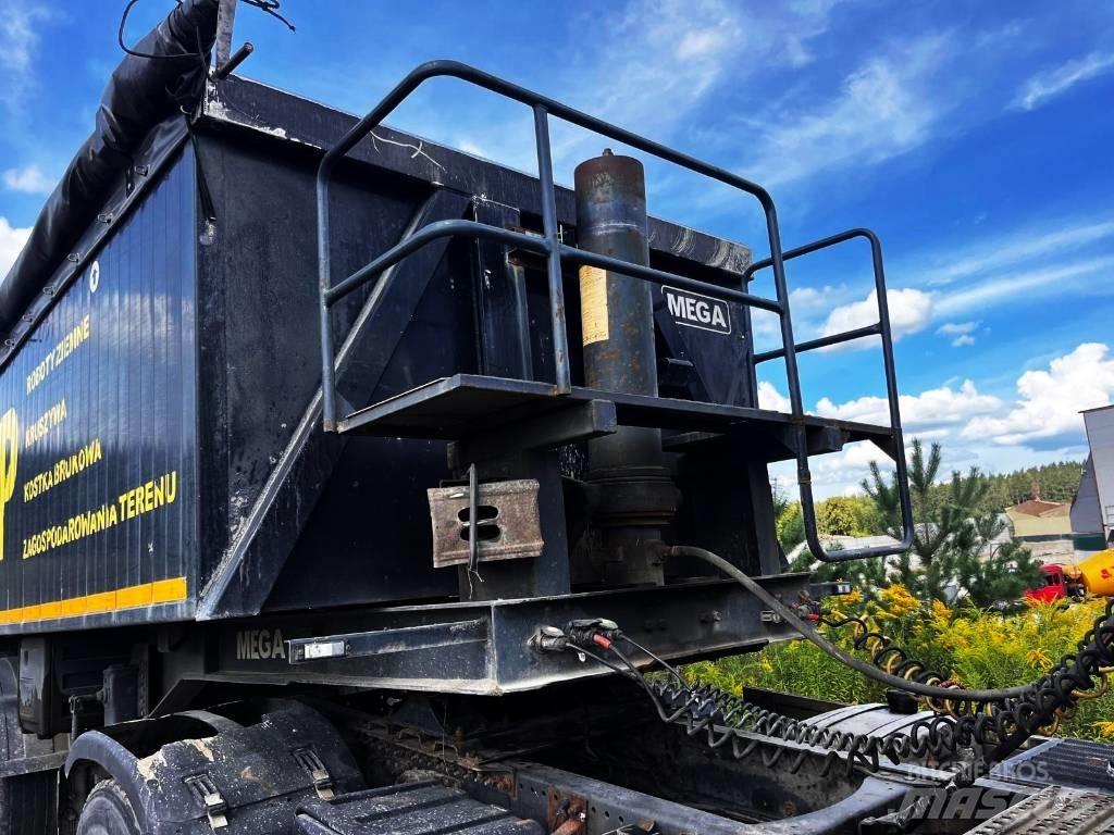 Mega MNW ALU Tipper semi-trailers
