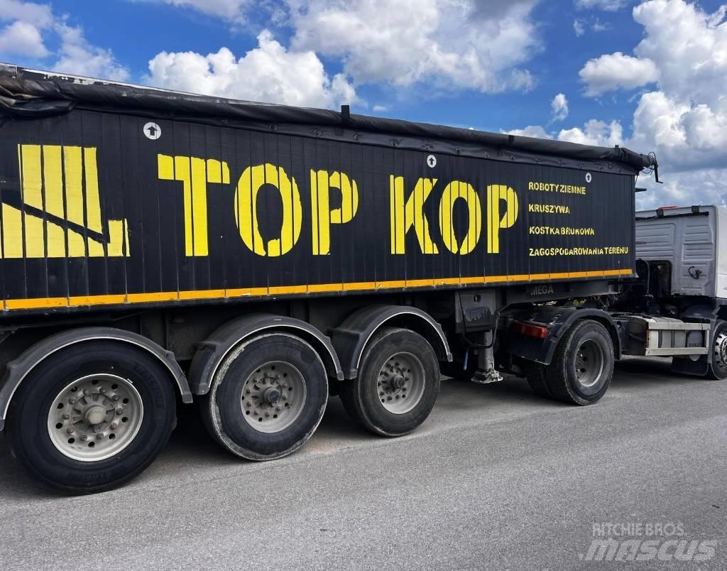 Mega MNW ALU Tipper semi-trailers