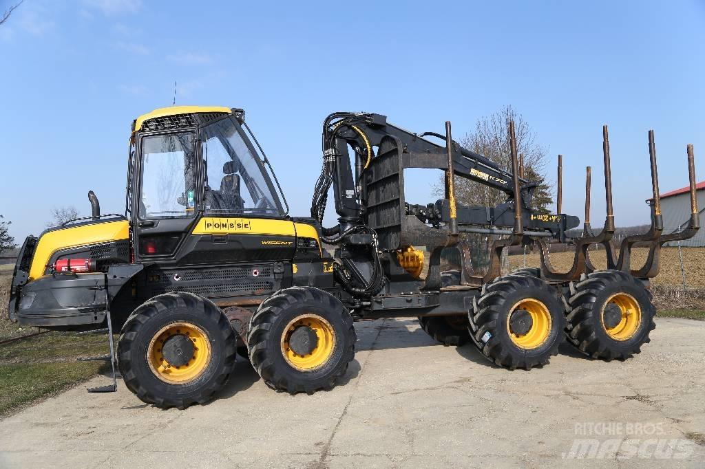 Ponsse Wisent 8W Forwarders