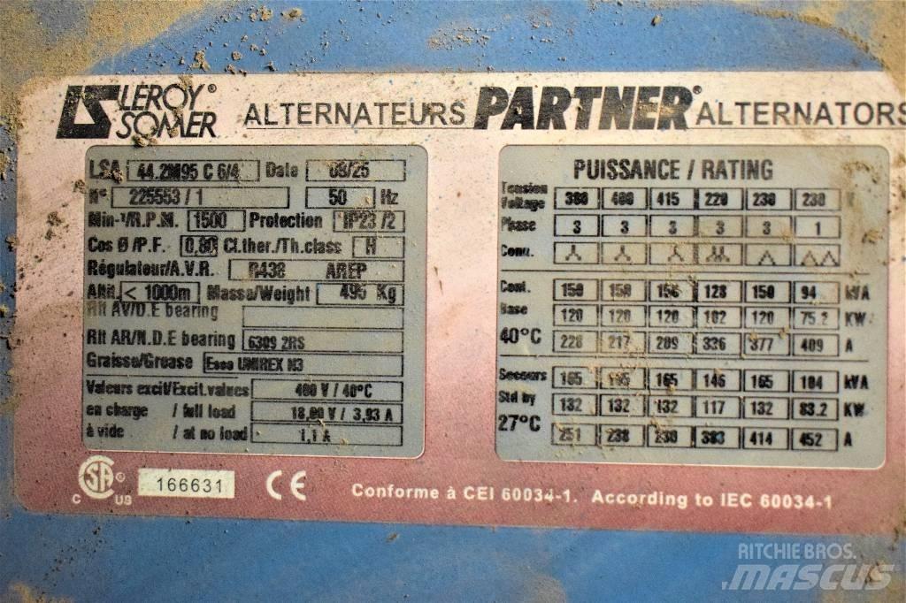 Sdmo R165 Diesel Generators