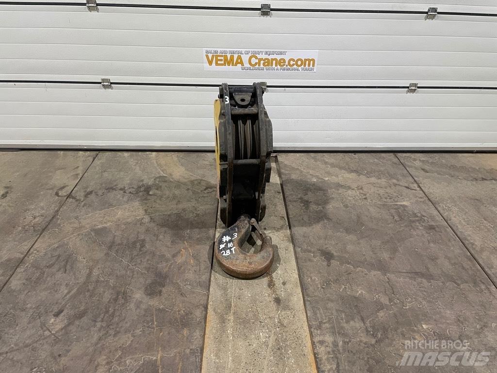 Krupp hookblock 28T Crane parts and equipment