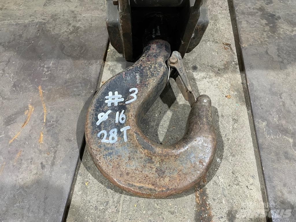 Krupp hookblock 28T Crane parts and equipment