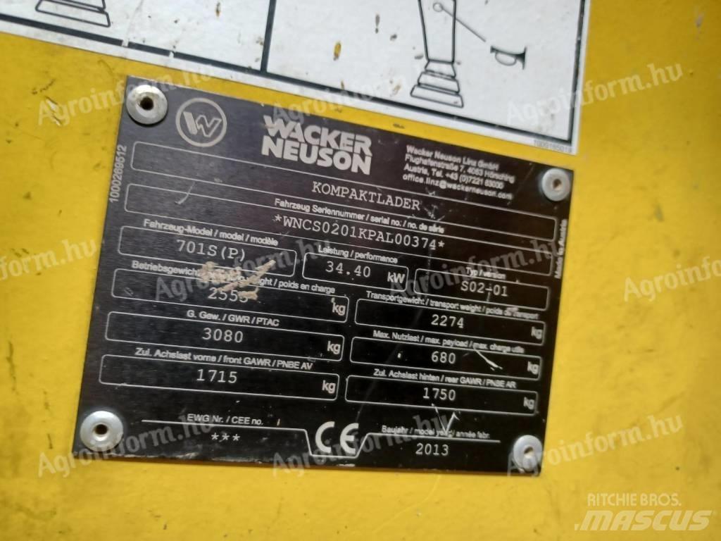 Wacker Neuson 701 S Mini loaders