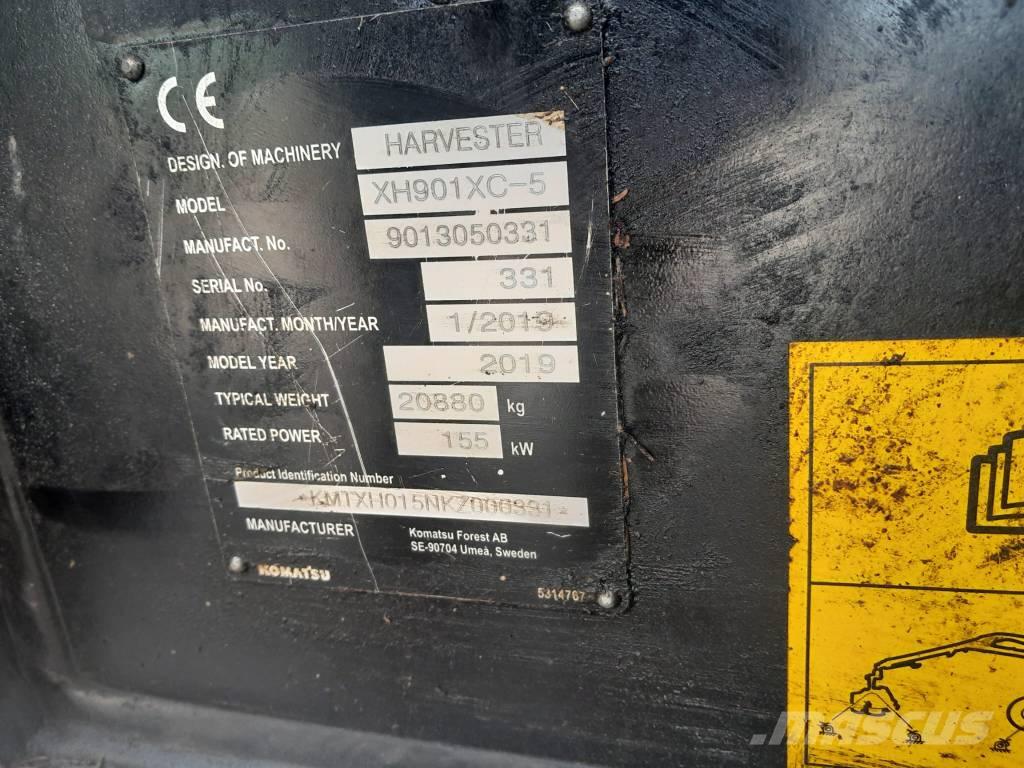 Komatsu 901 XC Harvesters
