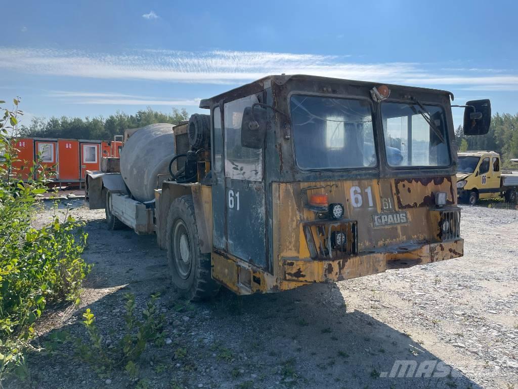 Paus UNI 50 Concrete trucks