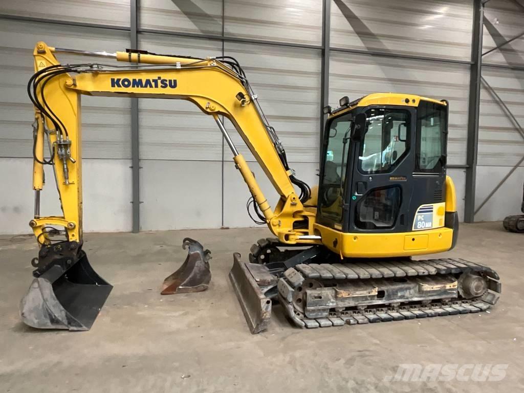Komatsu PC 80 MR-3 Mini excavators  7t - 12t