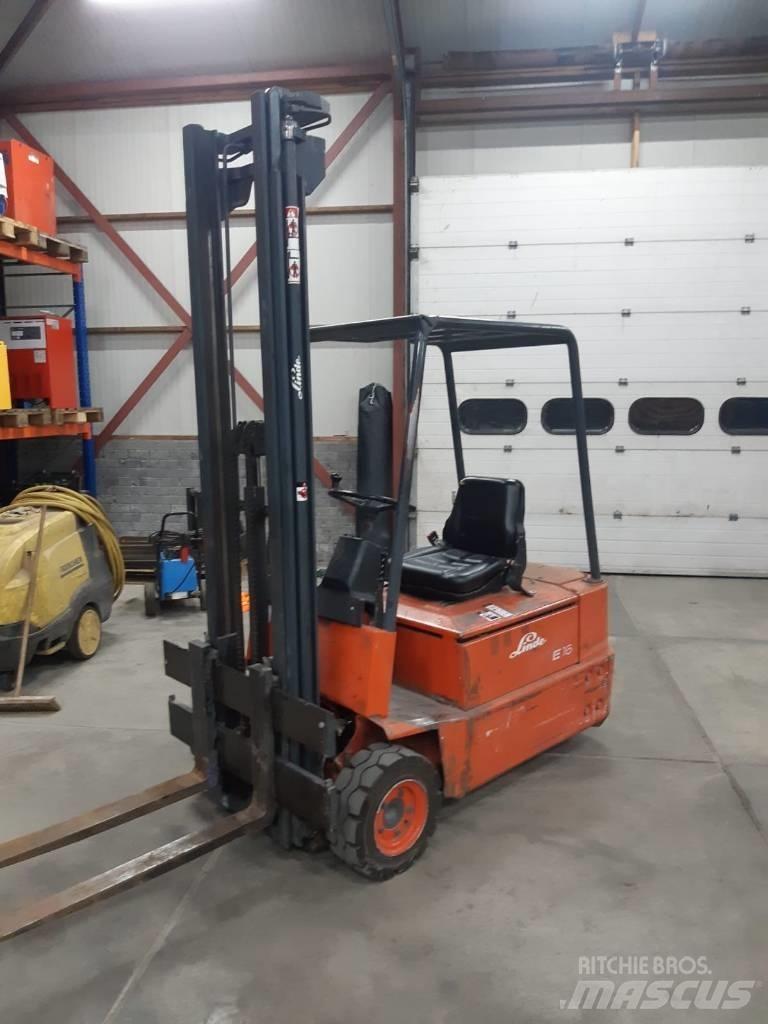 Linde E 16 Electric forklift trucks