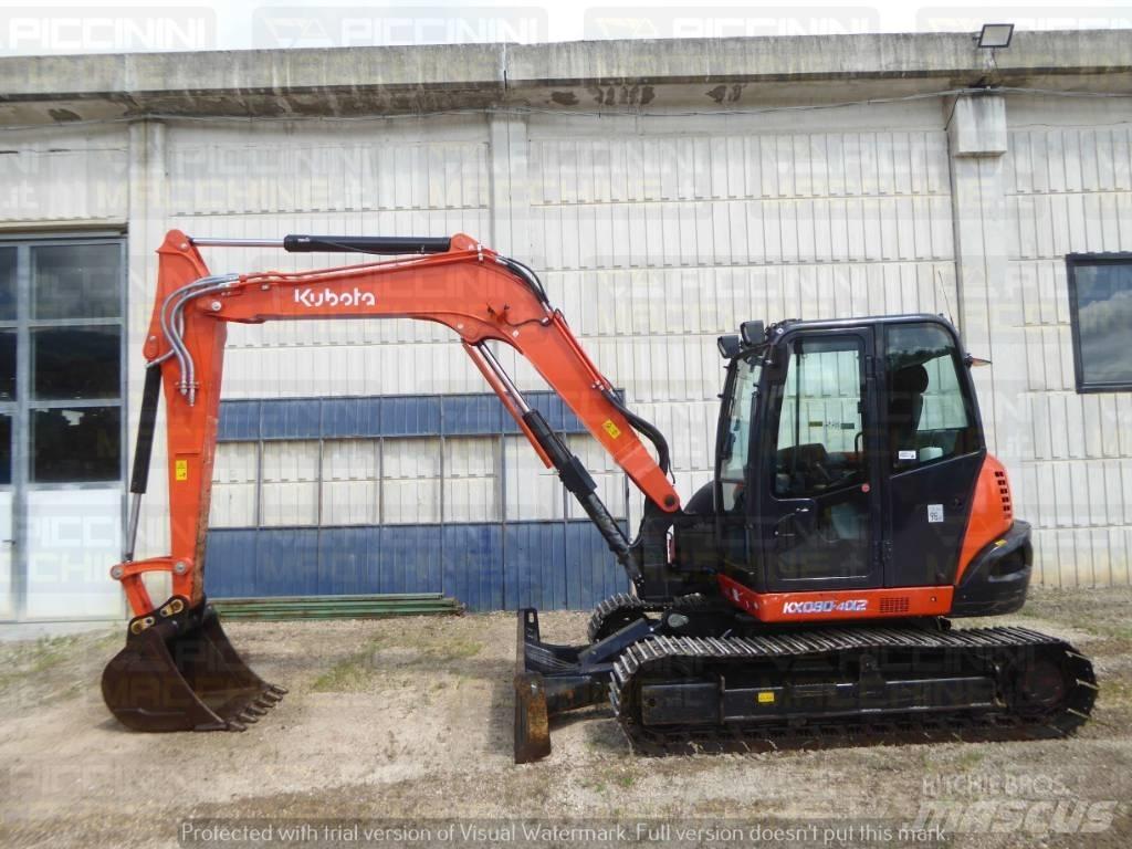 Kubota KX080-4 Mini excavators  7t - 12t