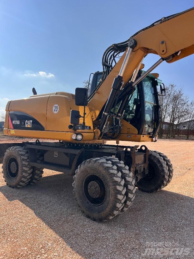 CAT 316D Wheeled excavators