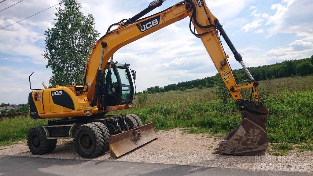 JCB JS 145 W Wheeled excavators