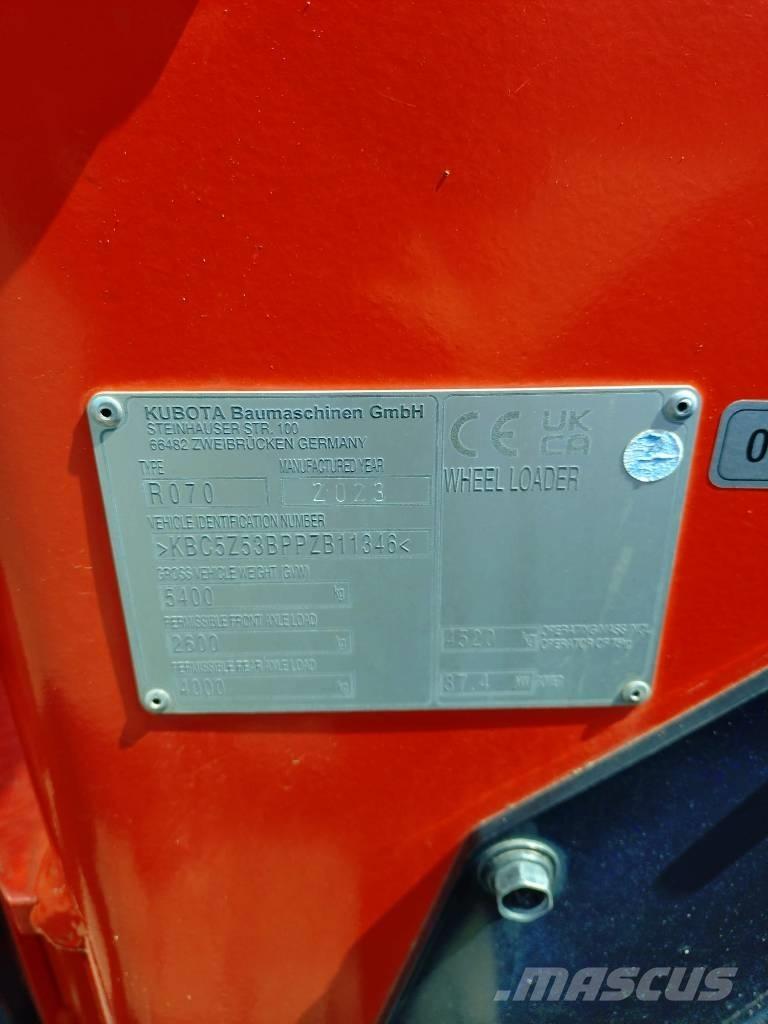 Kubota R 070 Wheel loaders