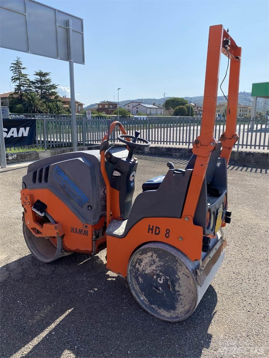 Hamm HD 8 Twin drum rollers
