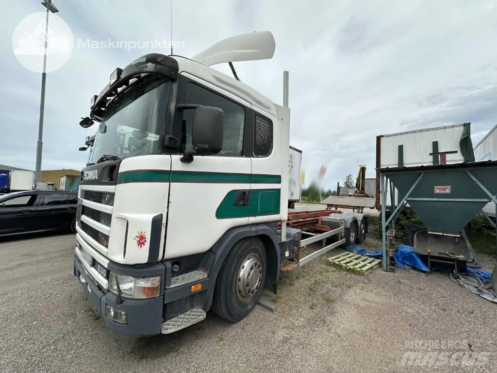 Scania R 124 LB Container trucks