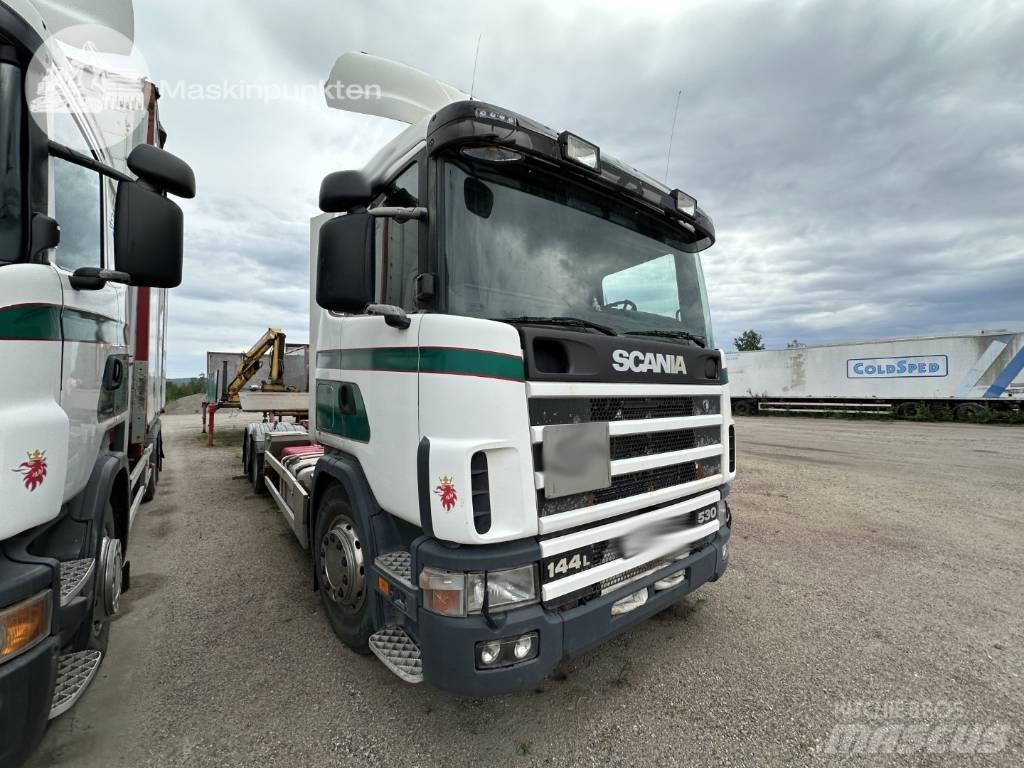 Scania R 124 LB Container trucks