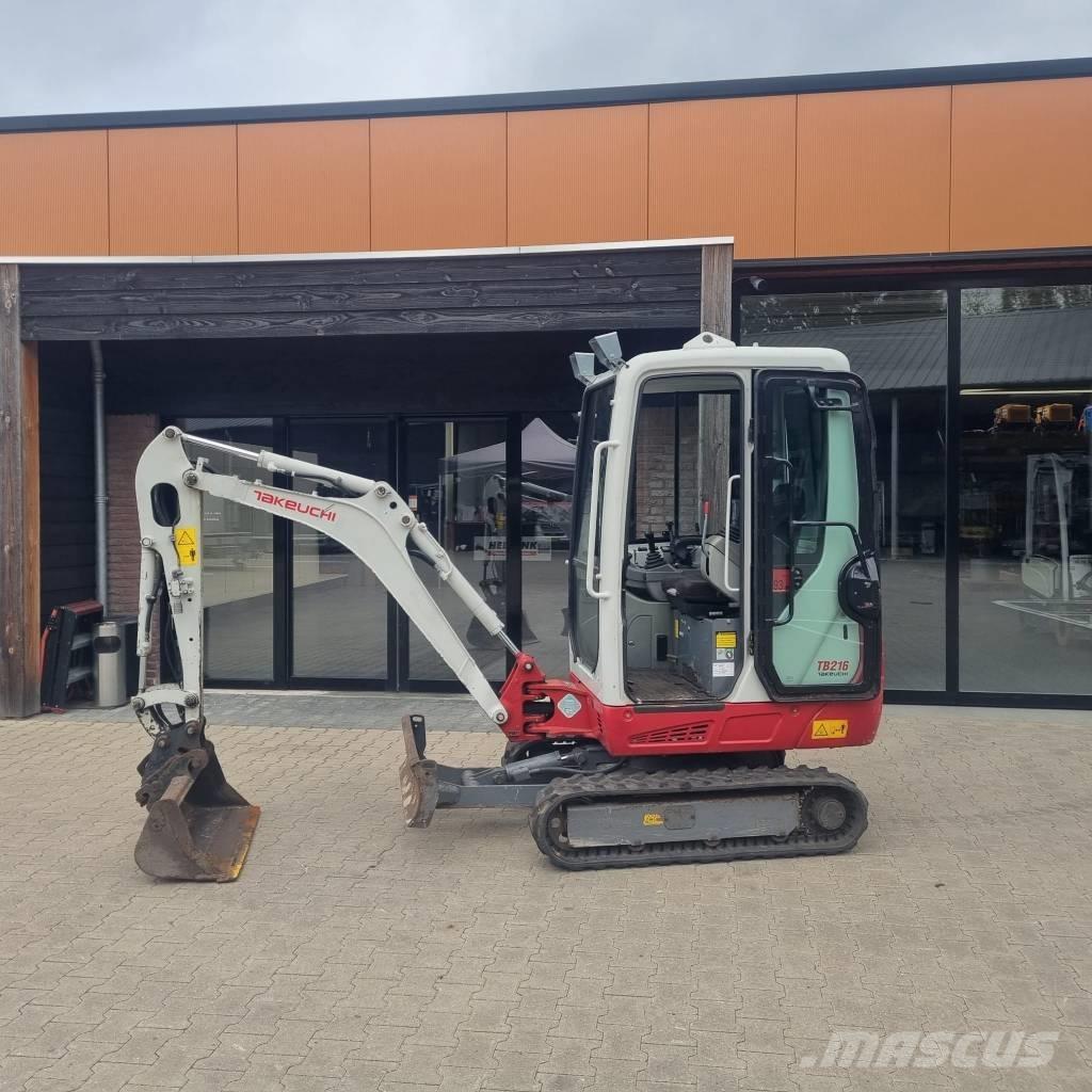 Takeuchi TB 216 Mini excavators < 7t (Mini diggers)