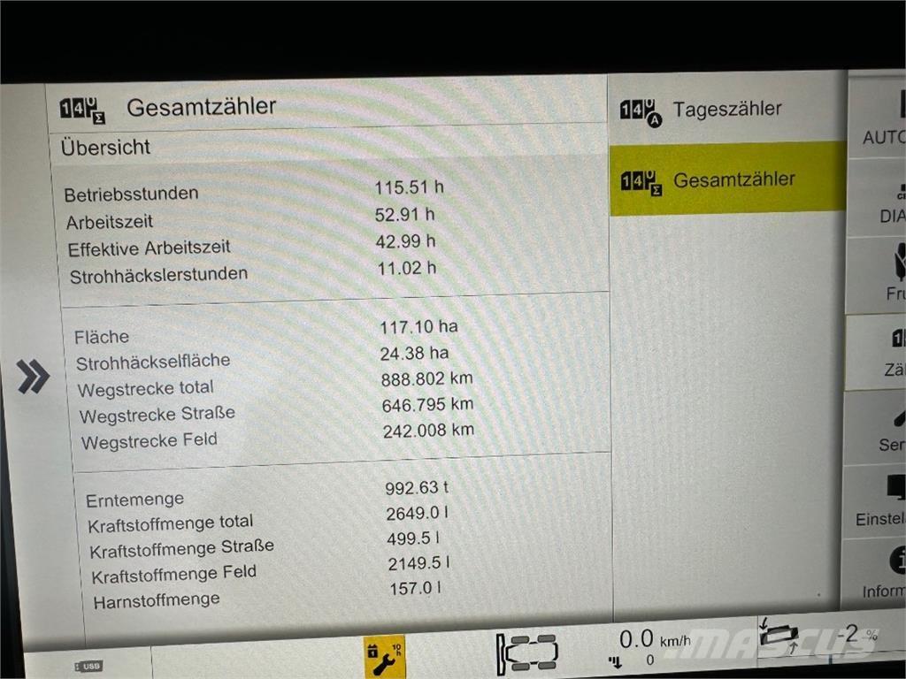 CLAAS Trion 660 Combine harvesters