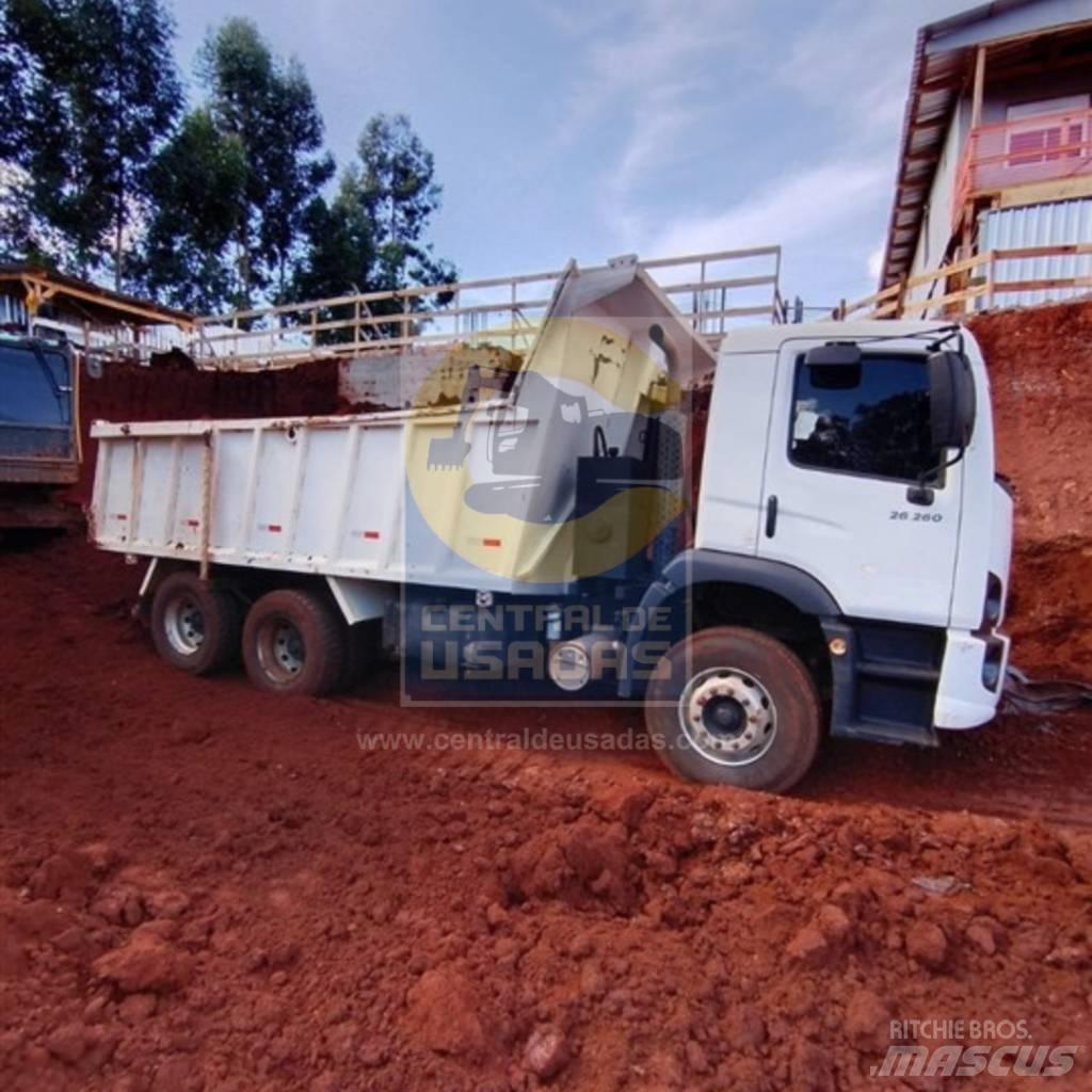 Volkswagen VW 26.260 Tipper trucks